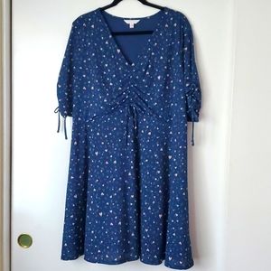 Blue & White Heart Dress